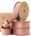 Double Faced Velvet Ribbon Set 1" x 15 Yd (Dusty Pink)