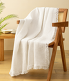 Lightweight Throw Blanket 50" x 60" (White)