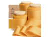 Silk Satin Ribbon With Wooden Spool 1" x 15 Yd (Gold)