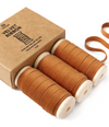 Velvet Ribbon With Wooden Spool 3/8" x 15 Yd (Terracotta)