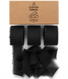 Chiffon Silk Ribbon 1" x 21 Yd (Dark Black)