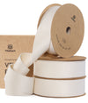 Double Faced Velvet Ribbon Set 1" x 15 Yd (White)