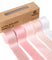 Frayed Fringe Silk Satin Ribbon 1" x 30 Yard (Pink & Nude)