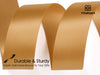 Double Face Functional Satin Ribbon 1" x 25Yd (Gold)