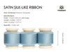 Silk Satin Ribbon With Wooden Spool 1" x 15 Yd (Dusty Blue)