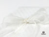 Frayed Edges Silk Like Organza Ribbon 3/8" x 15 Yd (Cream)