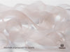 Frayed Edges Silk Like Organza Ribbon 3/8" x 15 Yd (Light Nude)