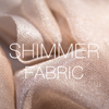 Tulle Fabric Shimmer Ribbon 1.5" x 15 Yd (Light Nude)