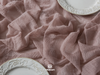 Cheesecloth Table Runner 35 x 120 Inches (Rose Taupe)