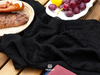 Cheesecloth Table Runner 35 x 120 Inches (Black)