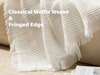 Lightweight Throw Blanket 50" x 60" (White)