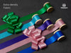 Double Faced Silk Like Satin Ribbon 1" x 30Yd (Rainbow Colors)