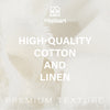 Cotton Linen Ribbon 1.5" x 5Yd (White)