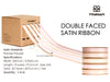 Double Face Satin Ribbon 1" x 50Yd (Dusty Pink Tan Nude)