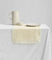 Waffle Weave Cotton Table Runner 14"x36" (Cream)