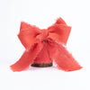 Cotton Linen Ribbon 1.5" x 5Yd (Coral Pink)