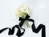 Cotton Ribbon Handmade Fringe 1.5" x 15 Yd (Black)