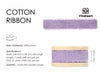 Cotton Ribbon Handmade Fringe 5/8" x 21 Yd (Lavender)