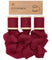 Cotton Ribbon Handmade Fringe 1.5" x 15 Yd (Burgundy)