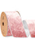 Wired Velvet Metallic Crushed Ribbon 2.5" x 10 Yd (Pink)