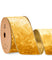 Wired Velvet Metallic Crushed Ribbon 2.5" x 10 Yd (Gold)